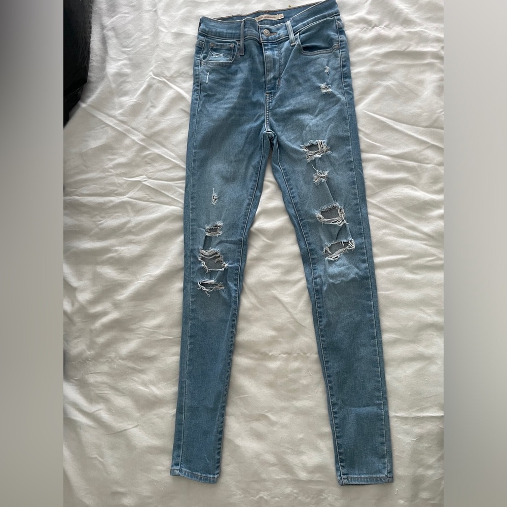 720 High Rise Super Skinny Levi